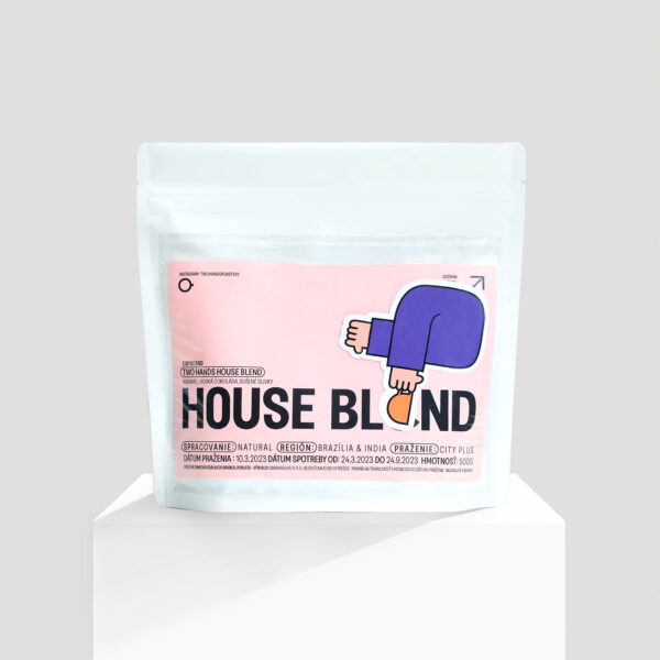 Pražená káva blend - HOUSE BLEND